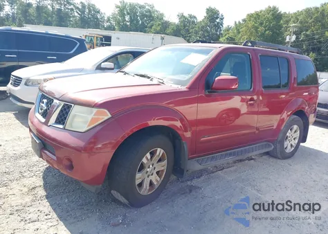 2006 Nissan Pathfinder Le/Se/Xe из США, поврежденный, VIN 5N1AR18U26C660311